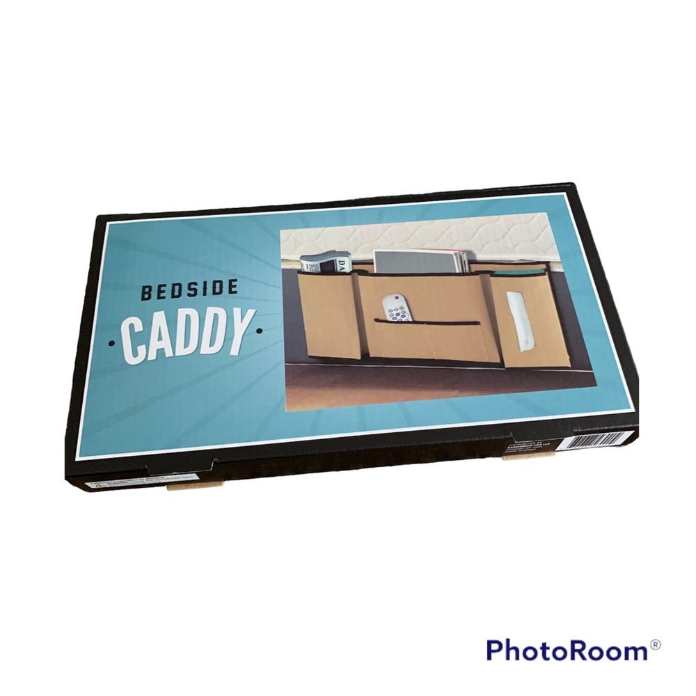 The Original Fun Workshop Bedside
Caddy, 5 Pocket Caddy With Tissue
Pocket - Tan